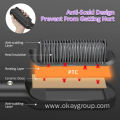 Professional Plate Ionic Flat Iron Hair Straightener Brush